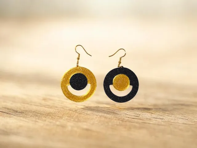 Retro earrings