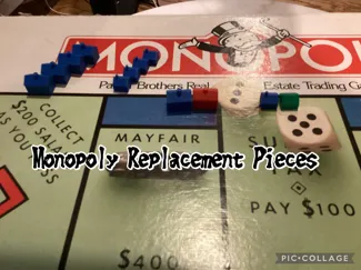 Monopoly Replacement Pieces