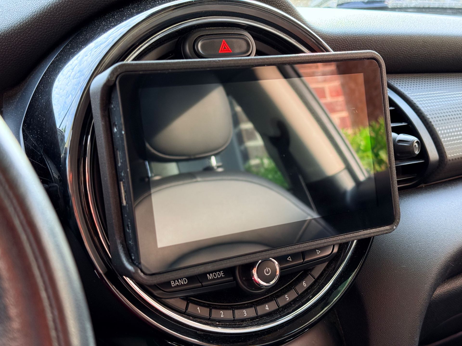 Mini Cooper CarPlay mount 