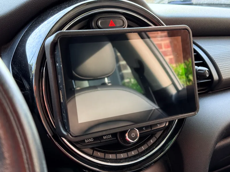 Mini Cooper CarPlay mount 