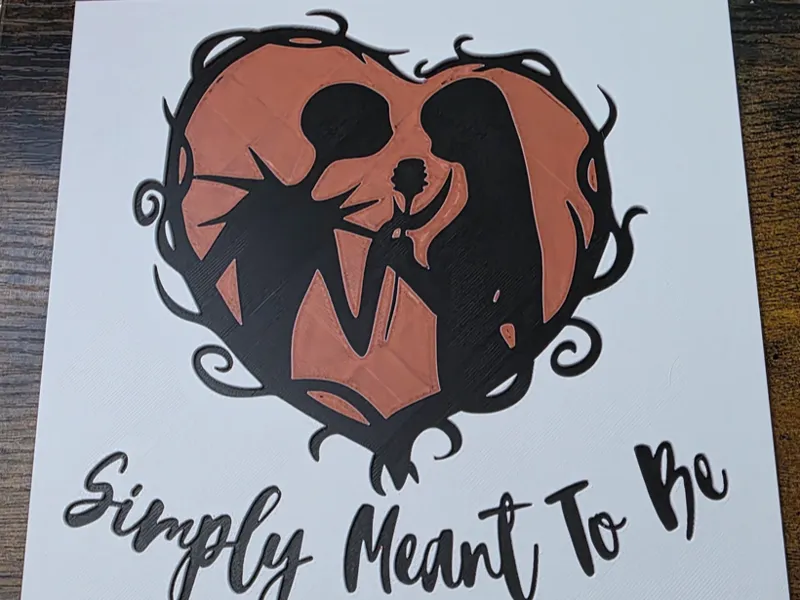 Nightmare Before Christmas Heart