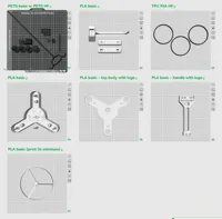 All parts - single color for PLA