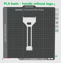 handle only - single color