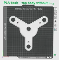 the body top without logo - single color