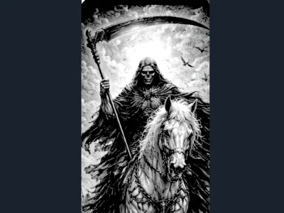 On a Pale Horse Bookmark