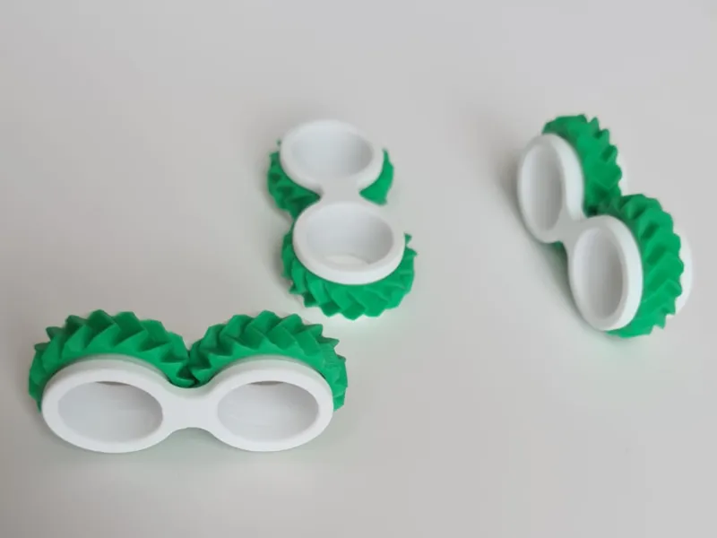 2 Herringbone Gears Fidget Toy - Daisy Chain