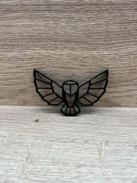 Décoration murale – Hibou low poly — photo 2