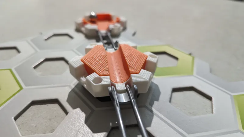 Straight Tile Inset (Gravitrax Compatible)