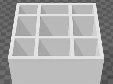 box assiette 100x100x150 Werkzeug