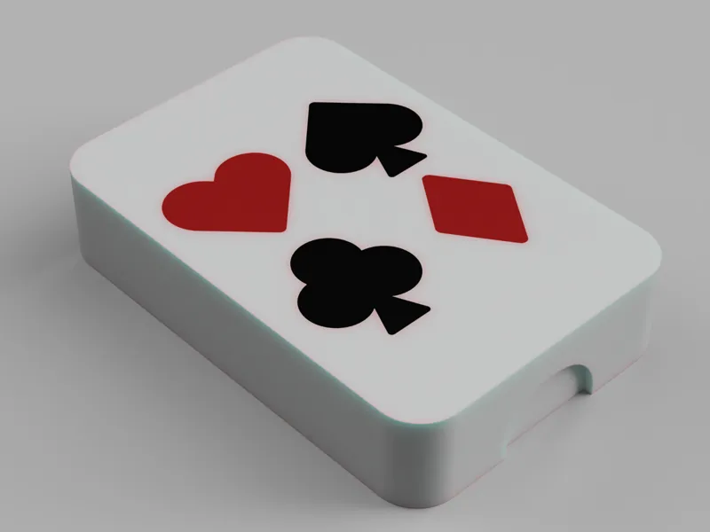 Playing Cards Case (Poker Type)