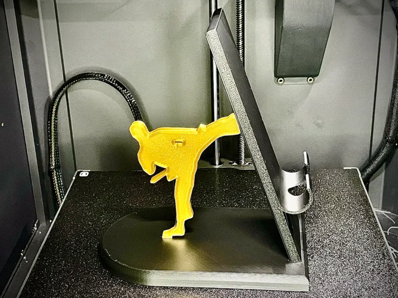 Kickboxer Desktop Phone Holder