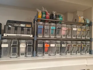 Modular Cereal Dry Box/Spool Rack