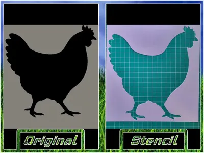 Chicken Stencil
