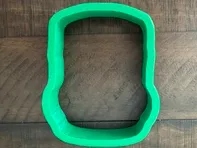 3.75" Tiki Face/Luau-Hawaii Cookie Cutter