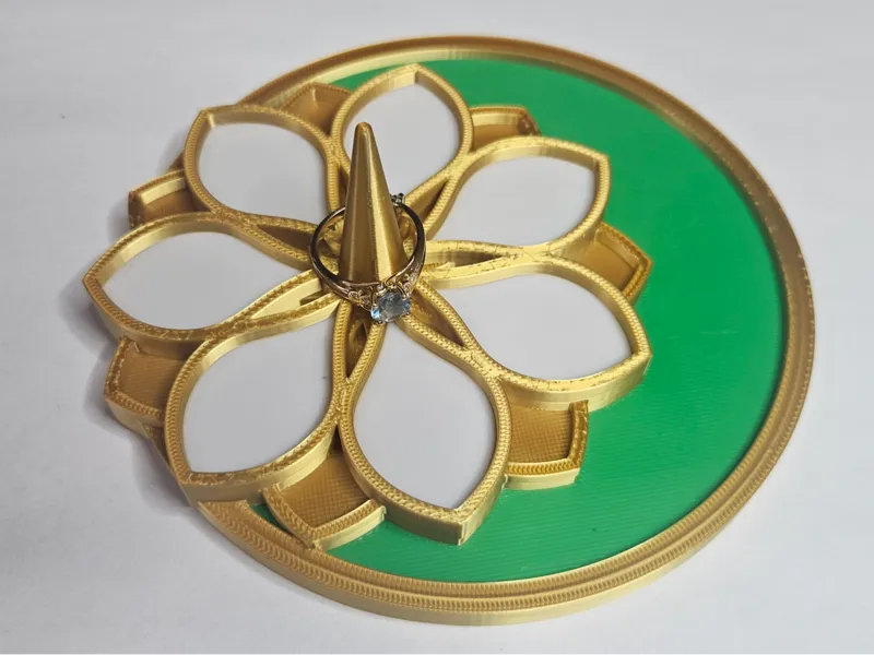 Lotus Flower Jewelry Tray