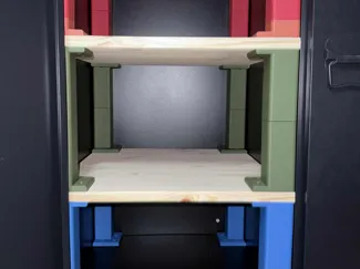 Stackable Shelf Risers