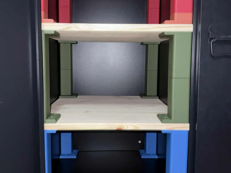 Stackable Shelf Risers