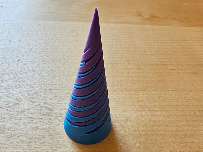 impossible passthrough illusion - flower vortex