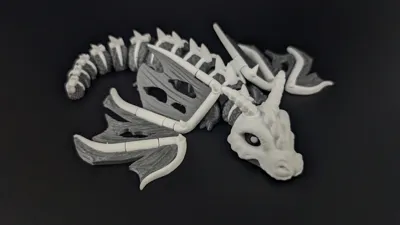 Elder Bone Dragon - Flexi Toy Figure