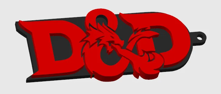 DnD keychain
