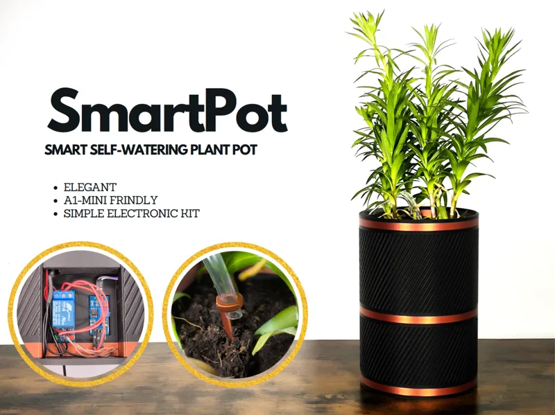 Smart Pot - Il Vaso Auto-irrigante