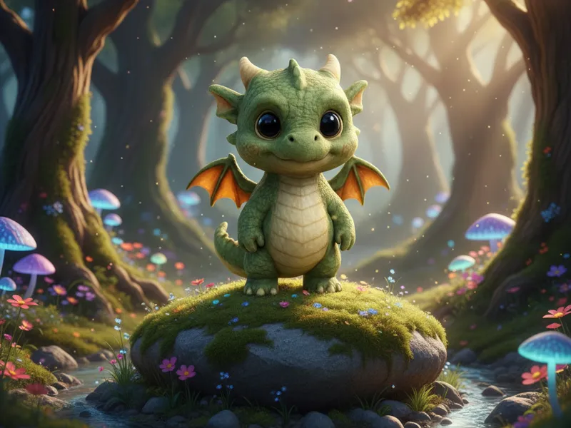 Cute mini Dragon