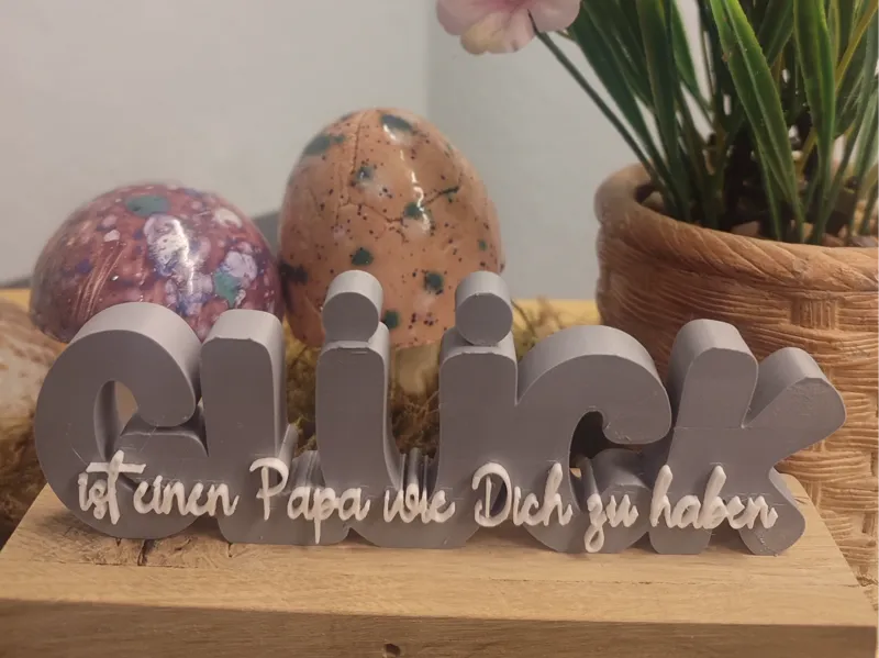 Glück - Papa -