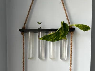 Propagation Test Tube Holder for Walls