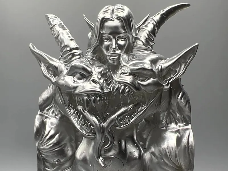 Succubus Demon Bust Fantasy Statue