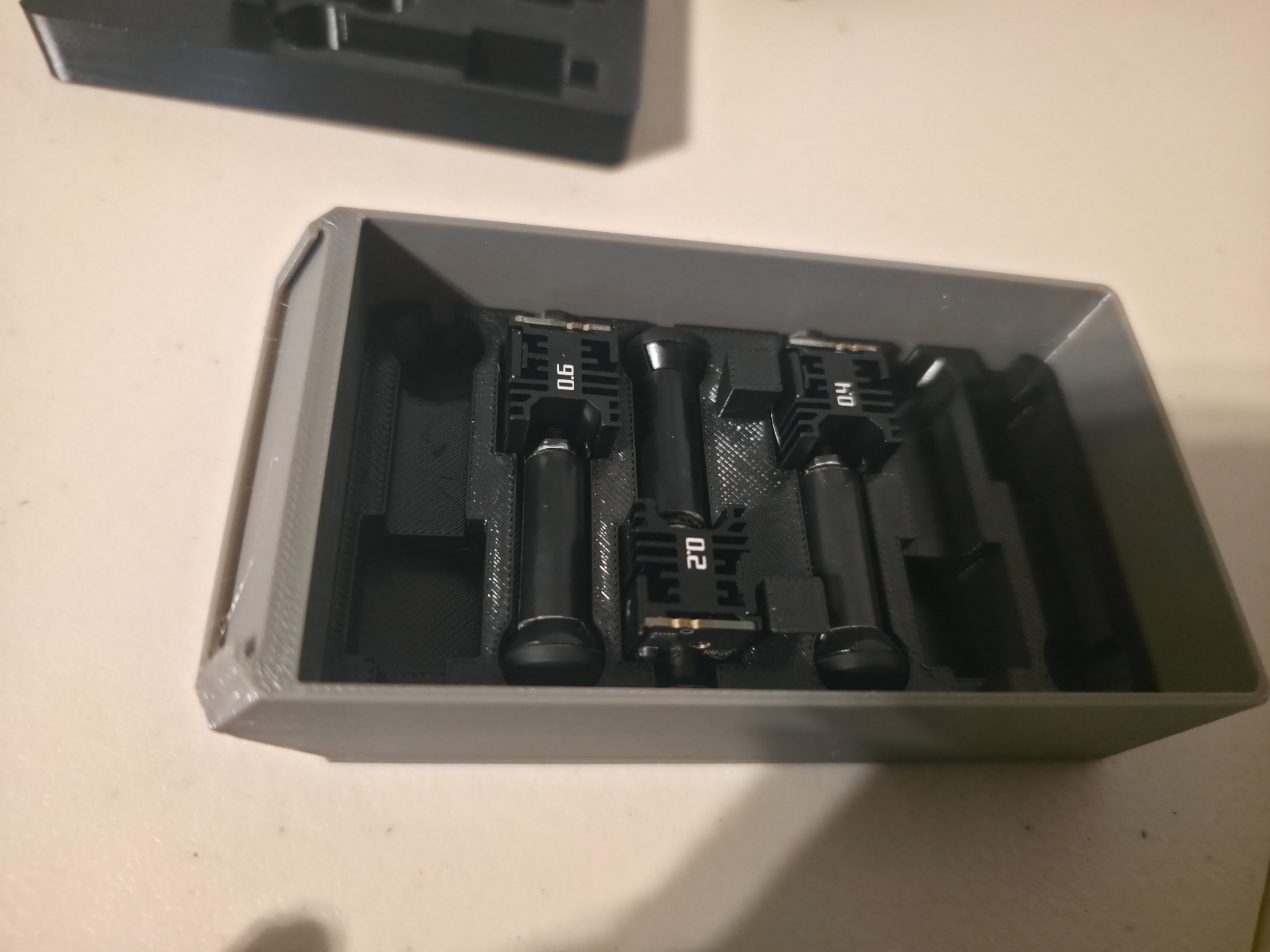 H2C Nozzle storage