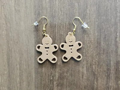 Gingerbread Earrings