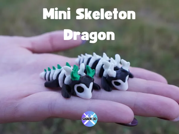 Фигурка на Mini Skeleton Dragon