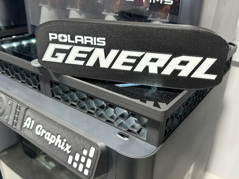 Polaris General Logo Lightbox by A1 Graphix MakerWorld