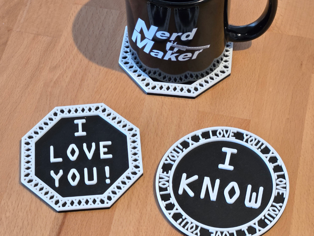 NerdCoaster I Love You - I Know