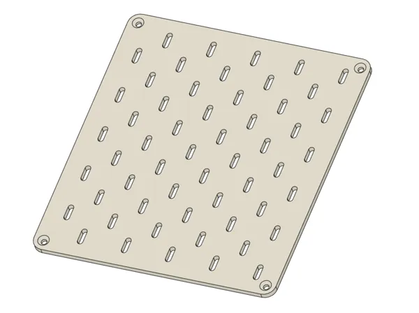 Panneau perforé compatible IKEA Skadis