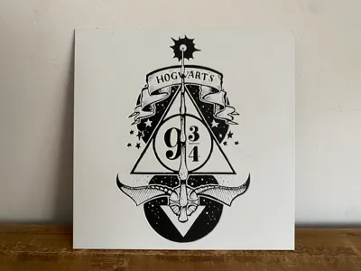 Harry Potter Symbols HueForge