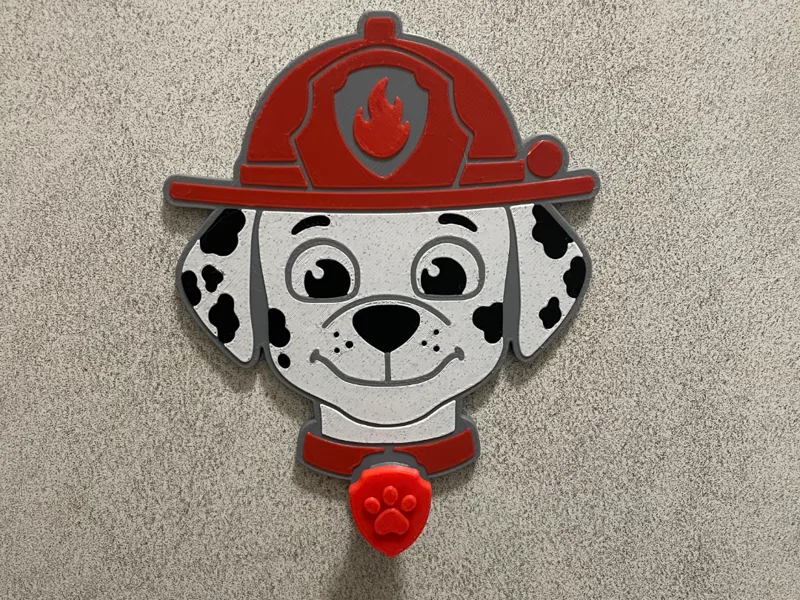 Paw Patrol kids wall hook