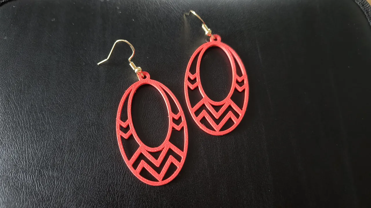 Elegant earring set of 5 different model (sell it) view 2