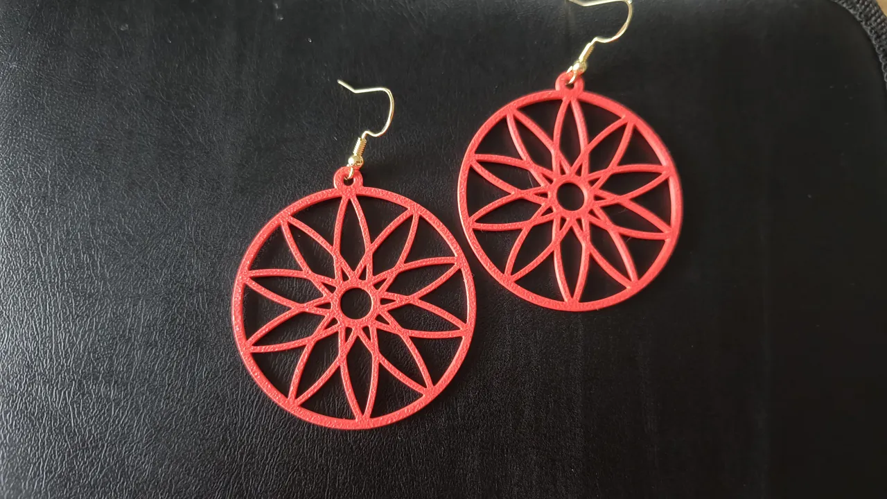 Elegant earring set of 5 different model (sell it) view 4
