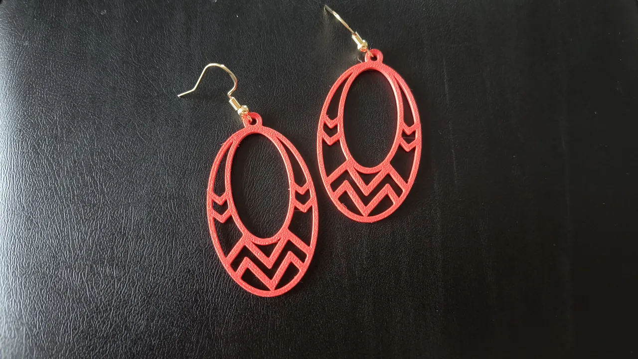Elegant earring set of 5 different model (sell it) view 3