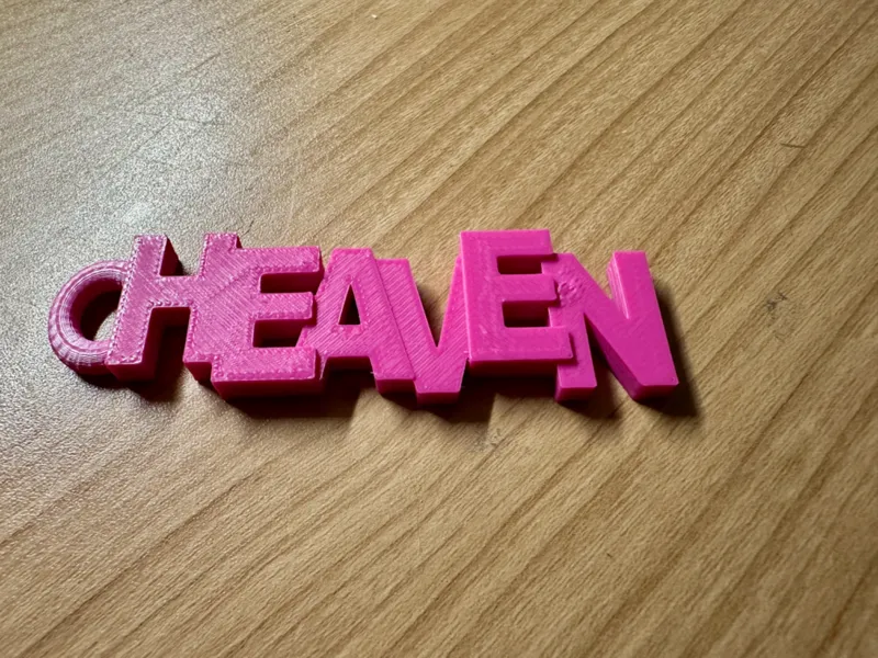 Keys to Heaven keyring