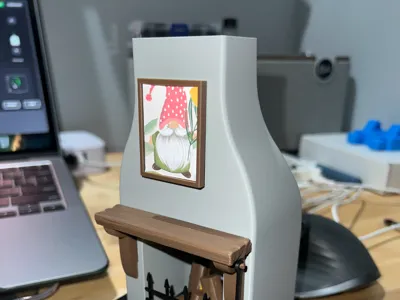 4MM Mini Picture Frame for Mini Fireplace