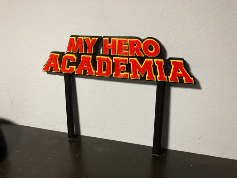 My Hero Academia Cake Topper & Cup Cake Topper