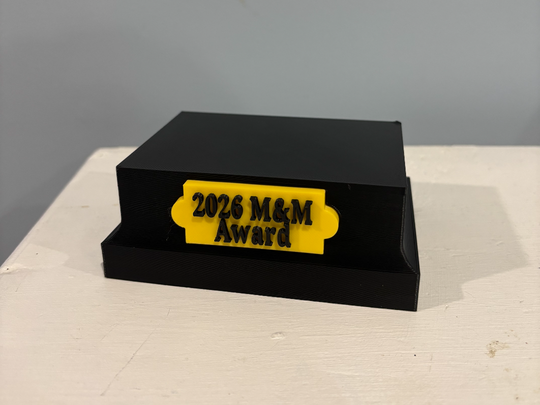 Customizable Base/Stand for a Trophy