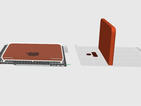 Maquette de MacBook grandeur nature