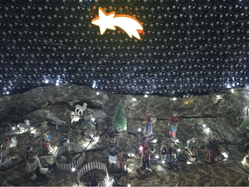 LED Christmas Shooting Star –Luminous Holiday Sign