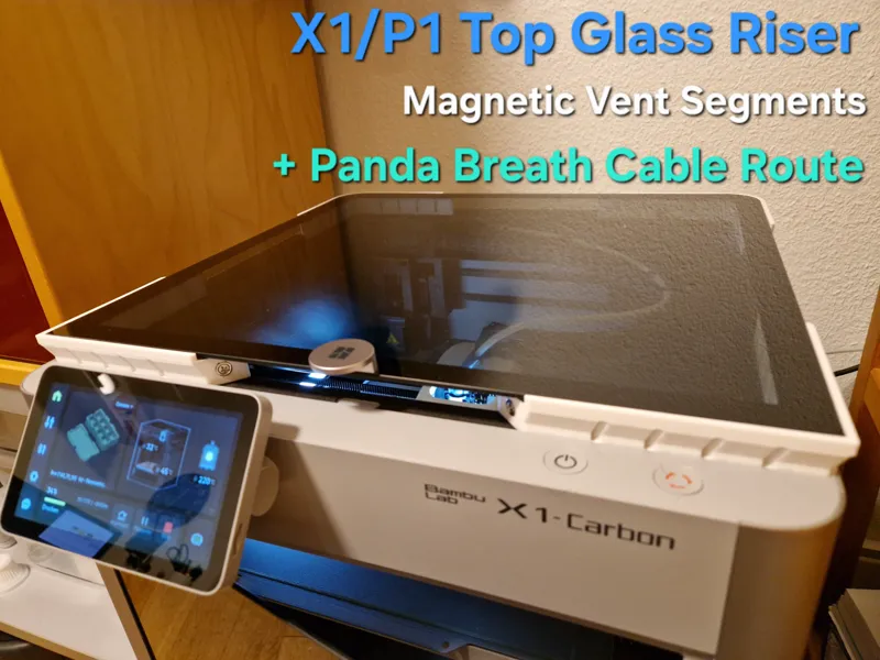 X1/P1 Top Riser + Panda Breath Cable Route