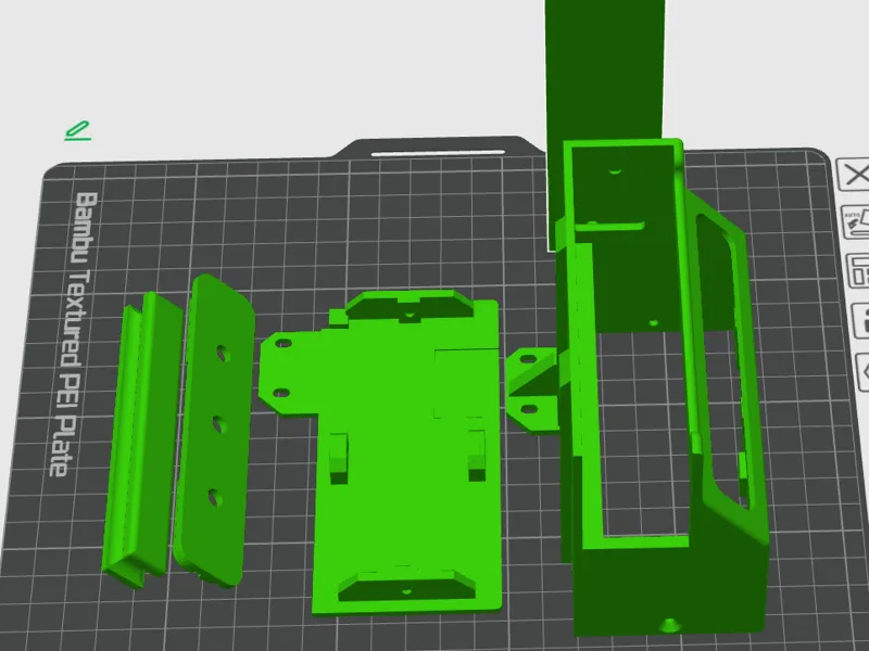 Prusa MK3S PSU电源盒子带支架