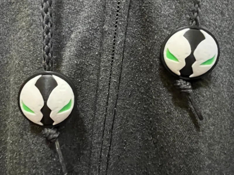 Spawn Drawstring Hoodie Beads