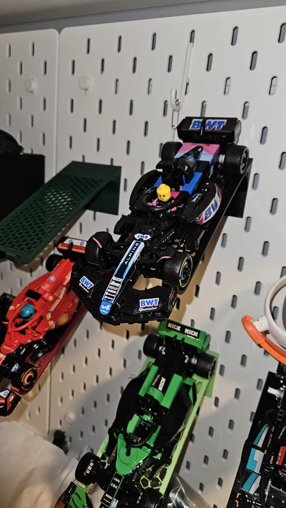 Skadis display shelf for Formula 1 mod. - Free 3D Print Model - MakerWorld